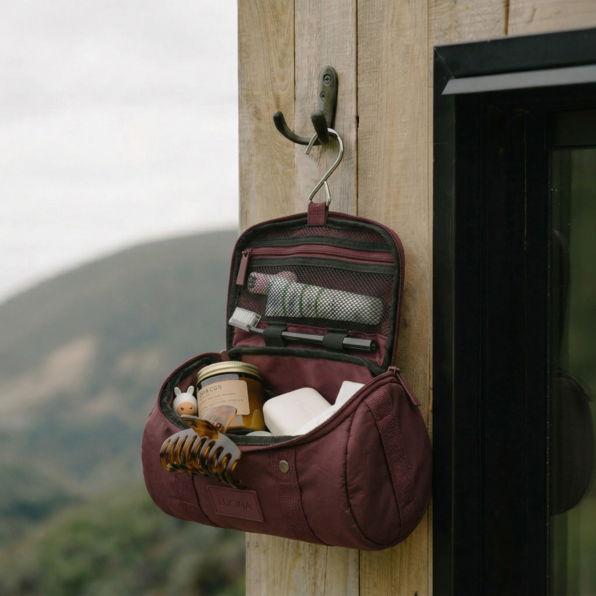 Myra Organizer Burgundy