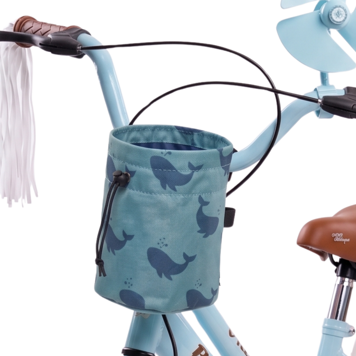 Flow Scooter ve Bisiklet Gidon Çantası Mavi