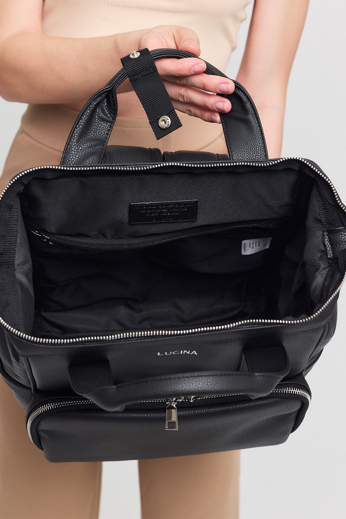 Luna Bebek Bakım Çantası Siyah