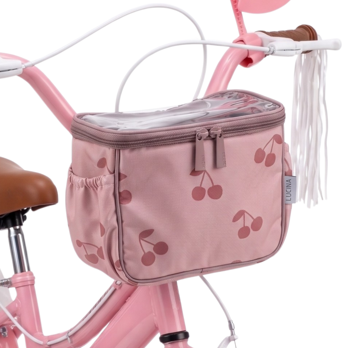 Cruz Scooter ve Bisiklet Gidon Çantası Pembe 